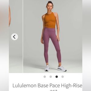 Lululemon base pace HR legging size 4 NWT